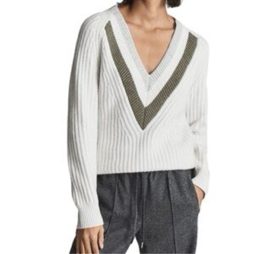REISS Miley Cricket Sweater